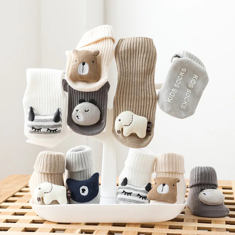 Baby Knitted Animal Socks