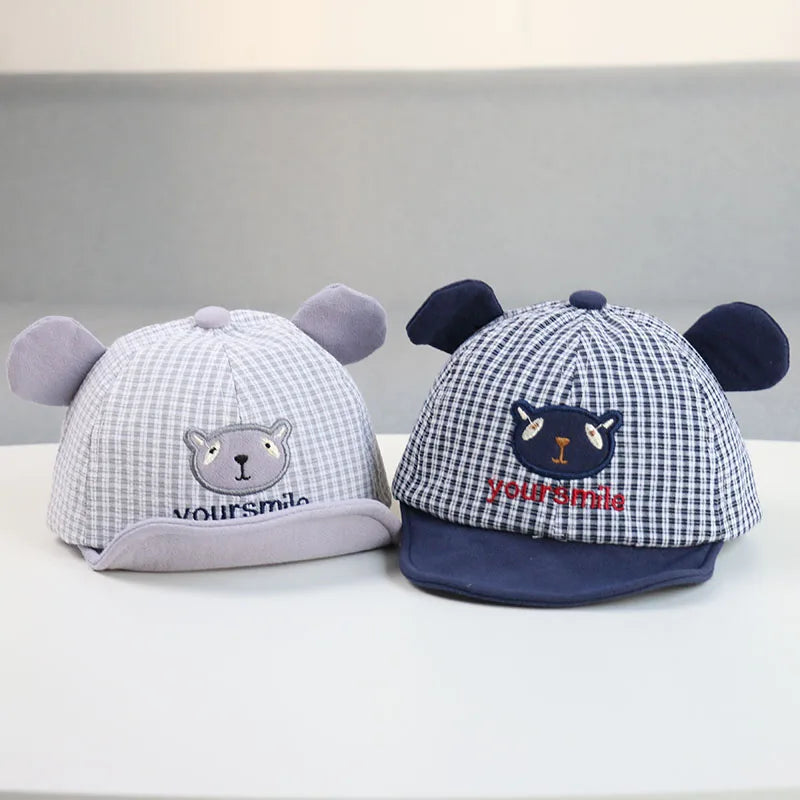 Cartoon Bear Baby Baseball Cap