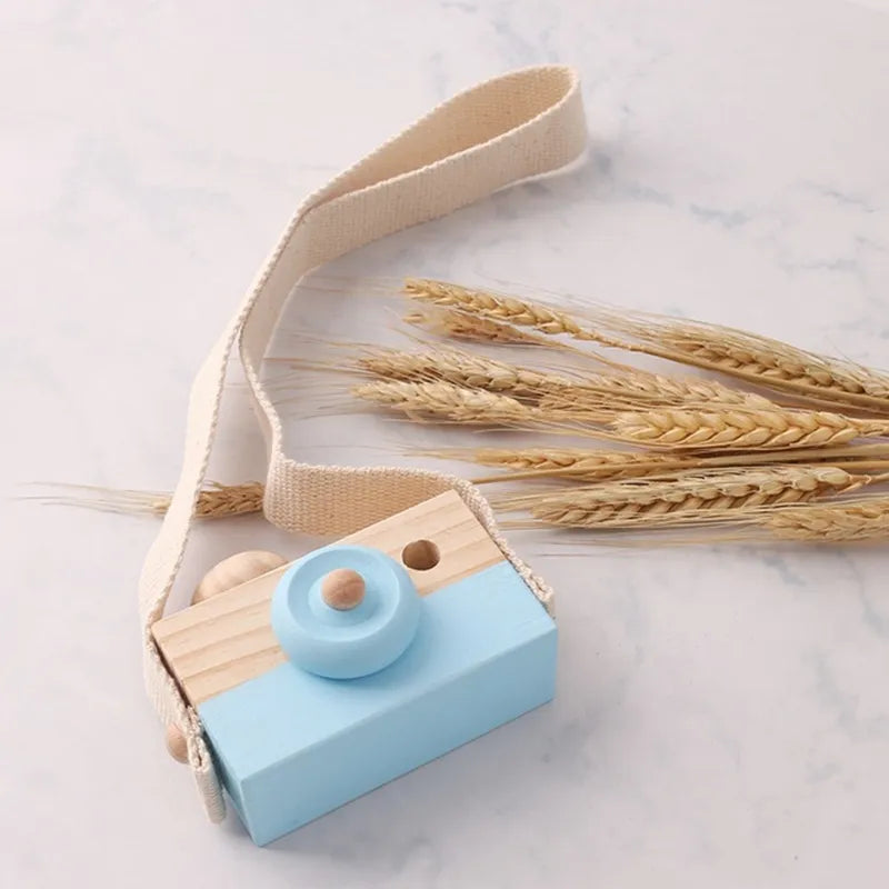 Wooden Fashion Camera Baby Toy