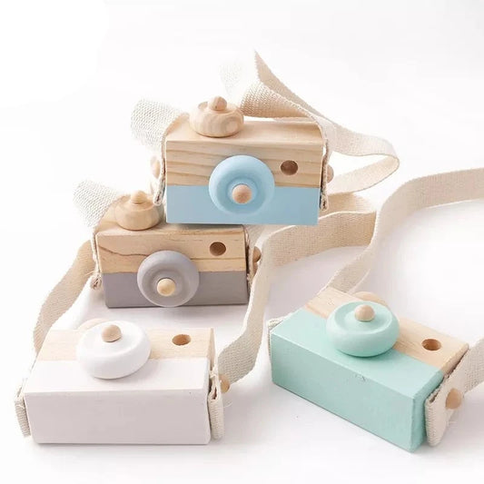 Wooden Fashion Camera Baby Toy