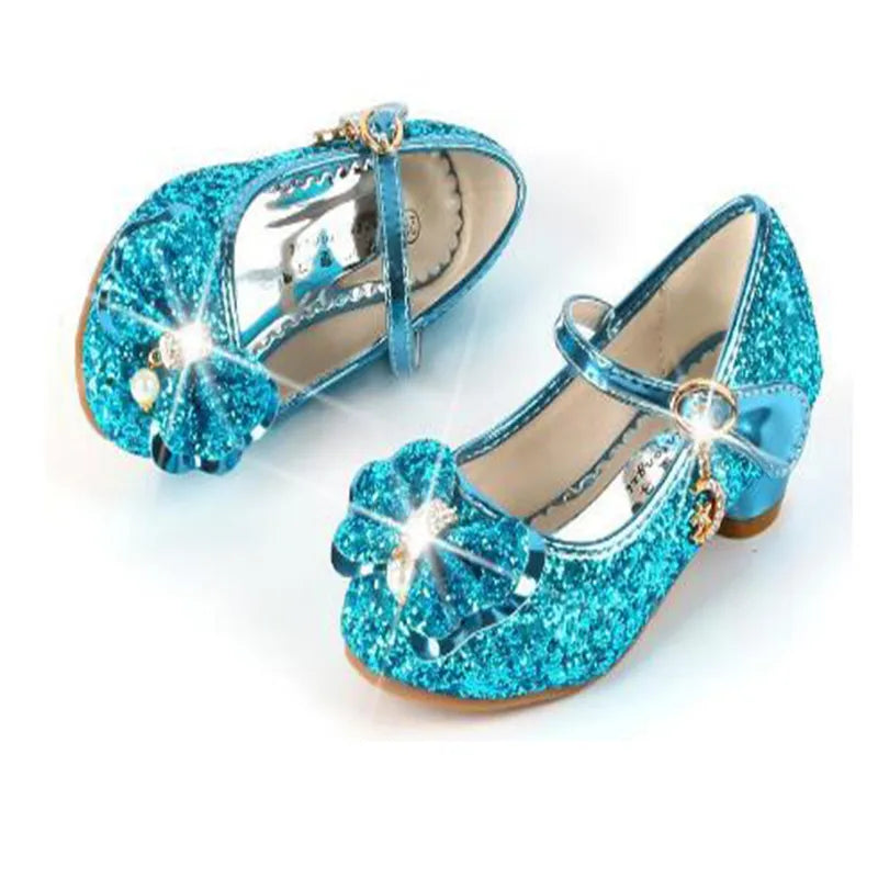 Girl Princess Butterfly Bow Shoes