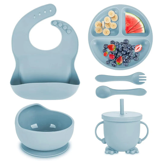 Baby Baby Silicone Tableware Set