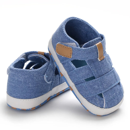 Baby Boy Canvas Soft Soles Shoes
