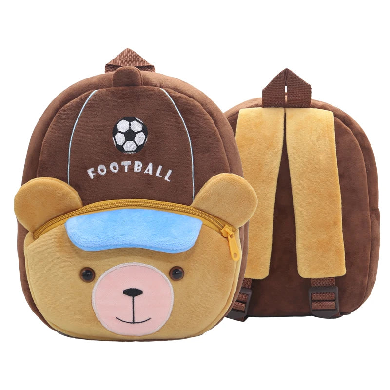 Toddler Sport Animal Plush Backpack