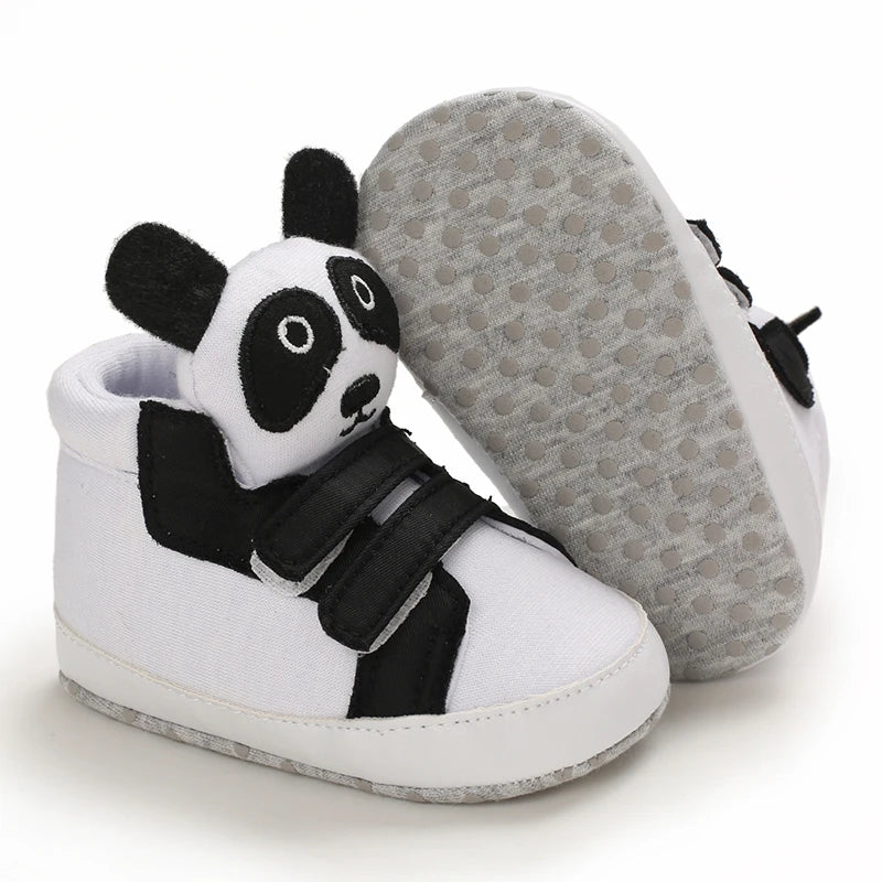 Baby Animal Face Casual Flat Sneaker