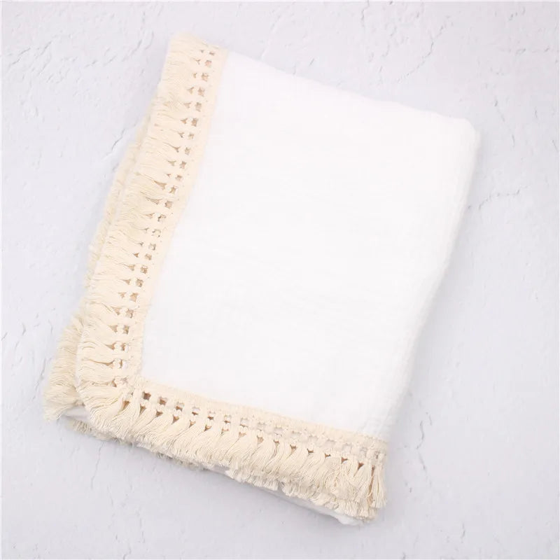 Baby Cotton Muslin Swaddle Blanket