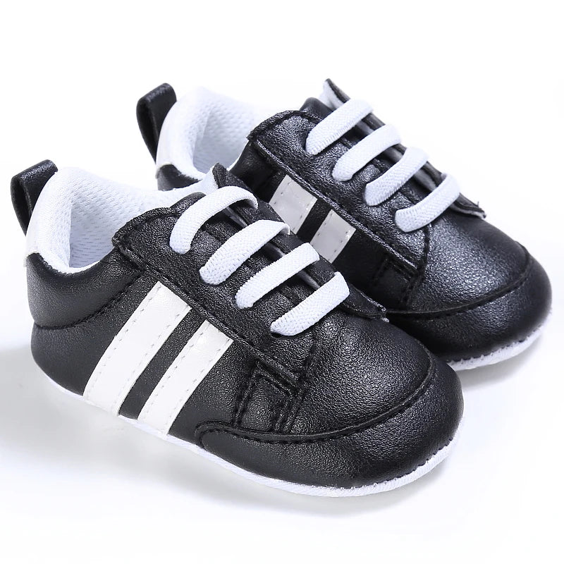 Baby Two Striped First Walkers Sneaker