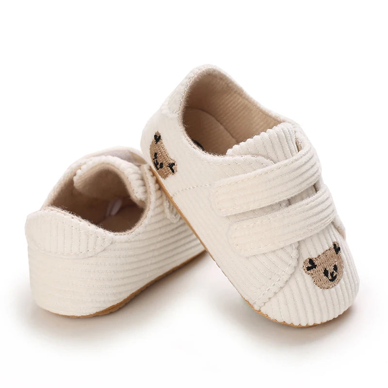 Baby Boy Animal Face Casual Flat Shoes