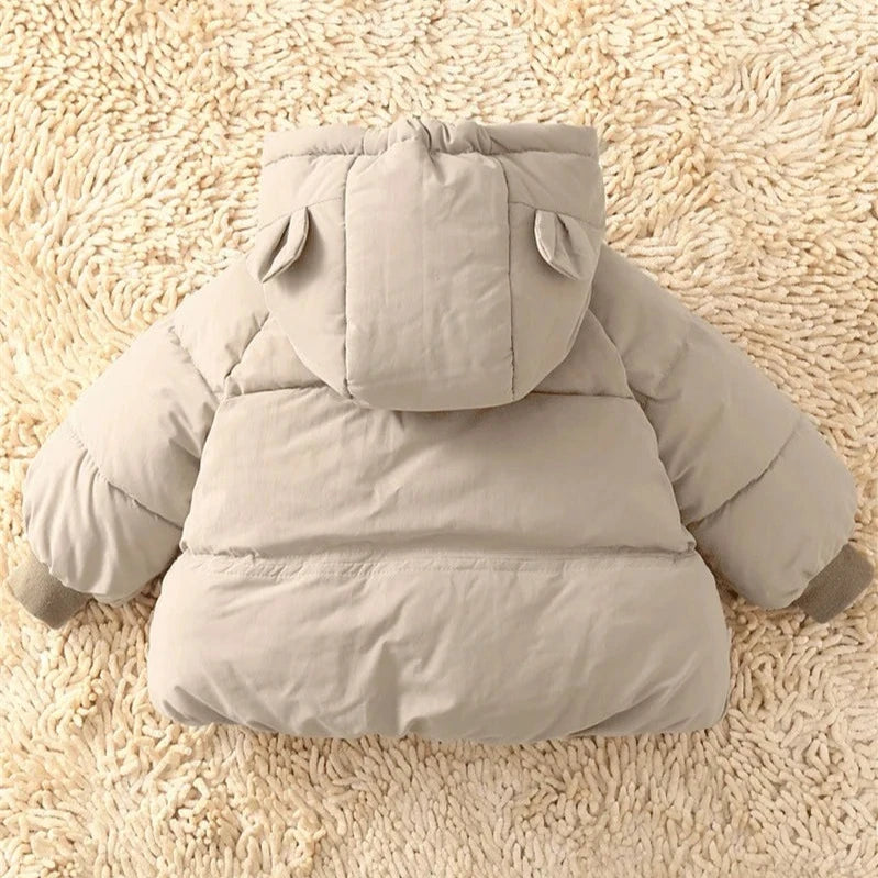 Bear Hooded Baby Winter Coat